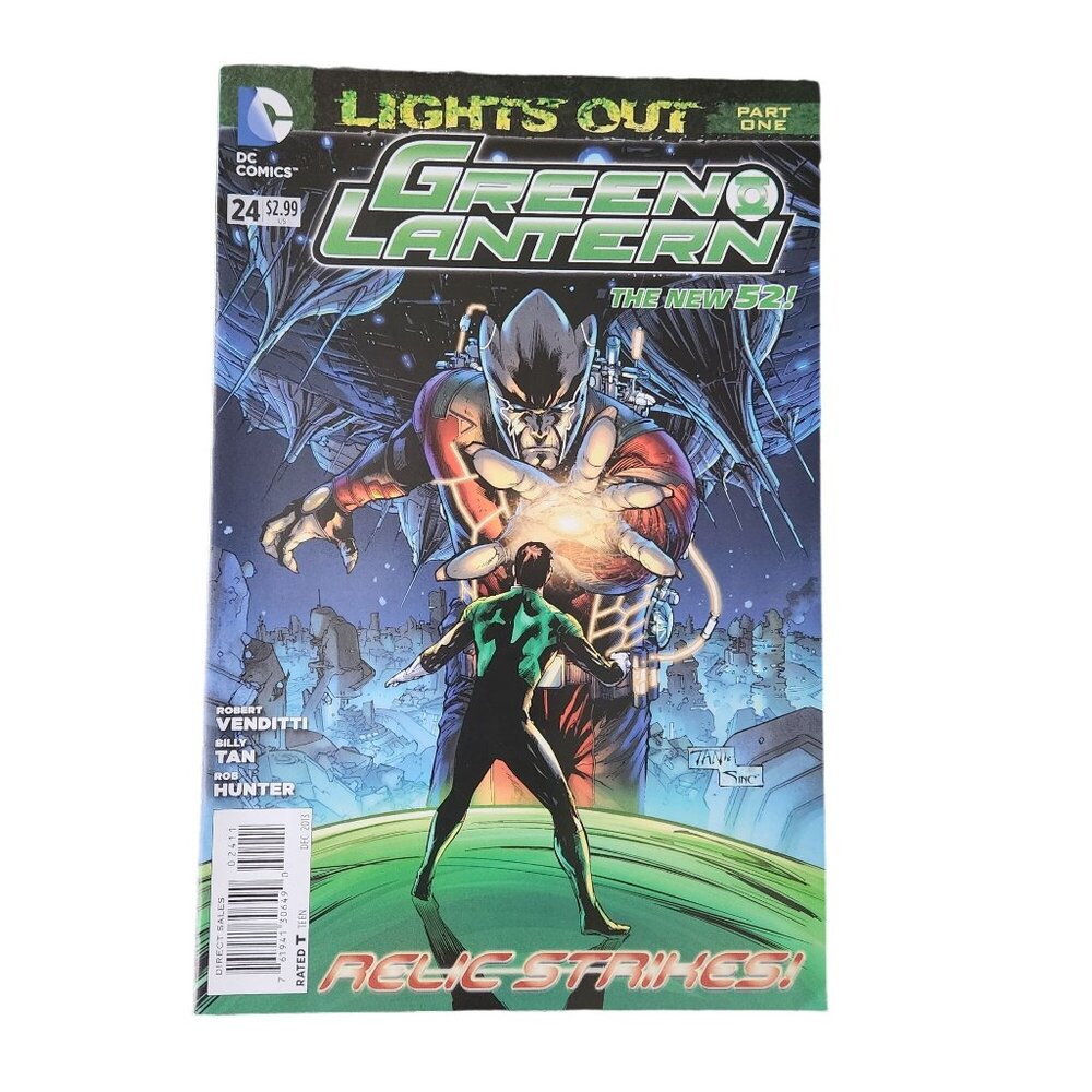 DC Comics Green Lantern #24 New 52 2013 Comic Book Collector Bagged Boarded